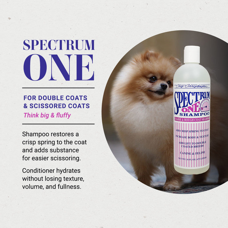 Chris Christensen Spectrum One - Coarse & Rough Coat Shampoo