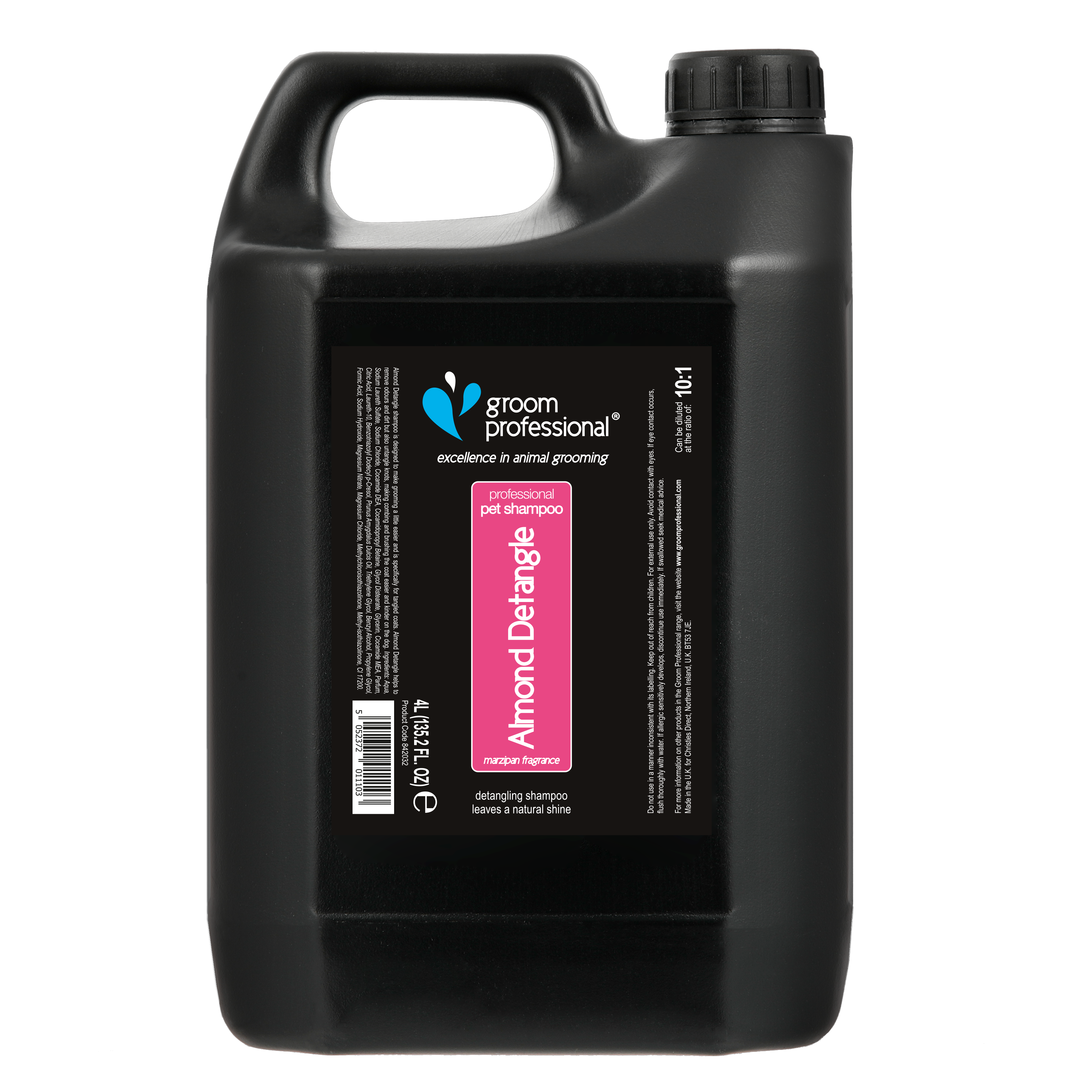 Groom Professional Almond Detangle Shampoo