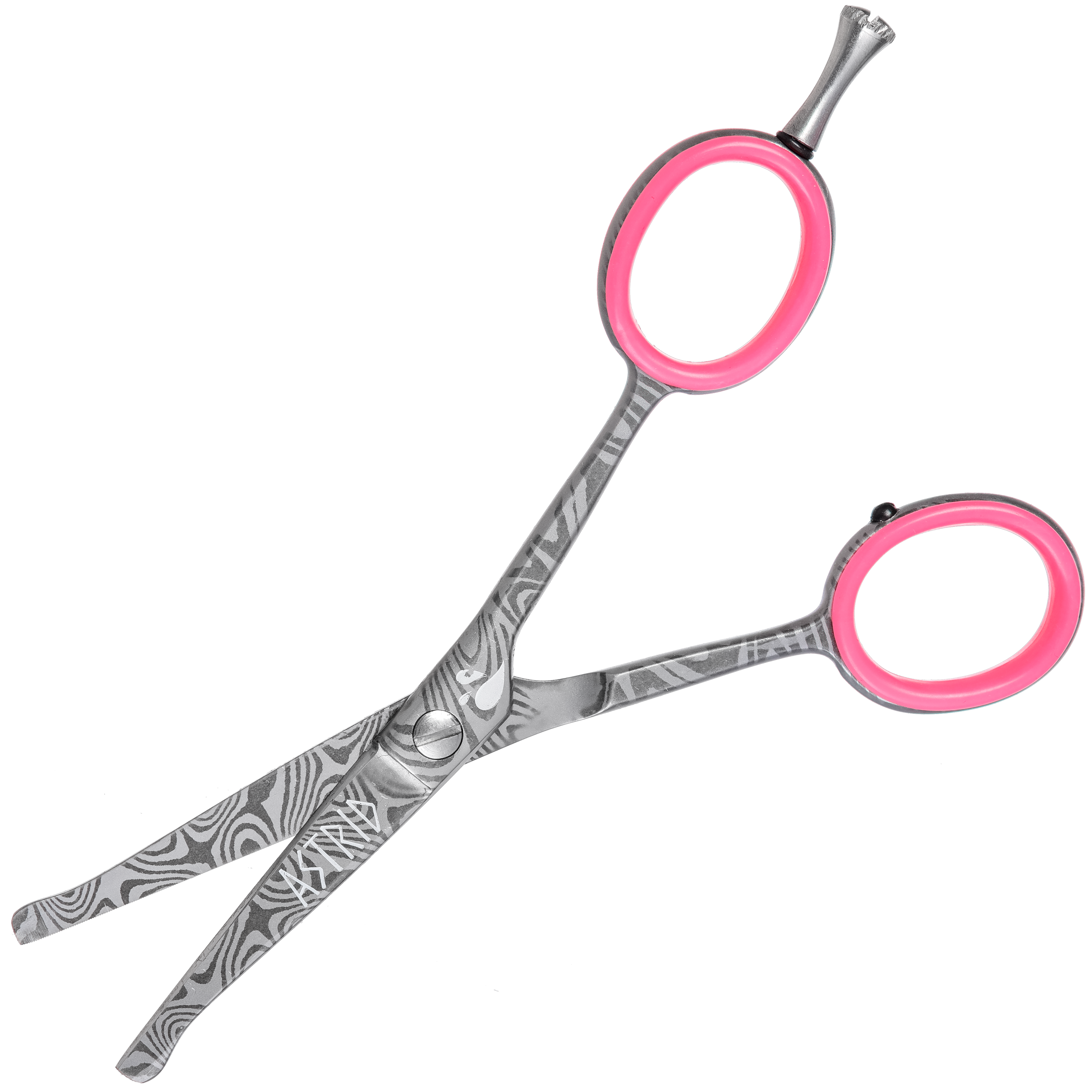 Groom Professional Astrid 4.5 Inch Ball Tip Scissor And Case