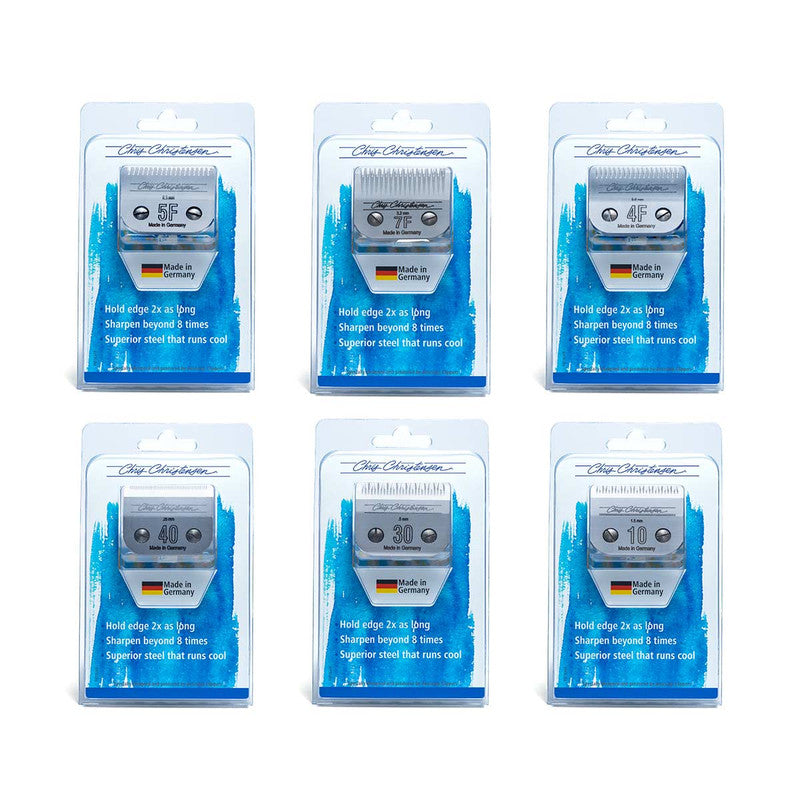 Chris Christensen High Carbon Steel Clipper Blades