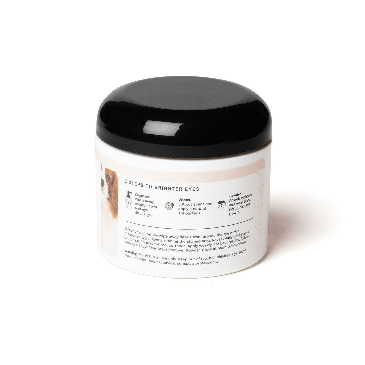 Eye Envy Tear Stain Remover Wipes for Dogs