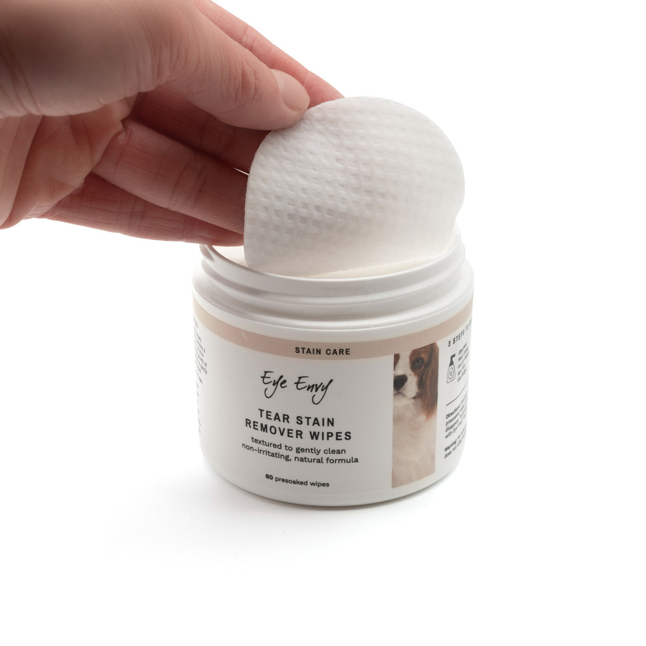 Eye Envy Tear Stain Remover Wipes for Dogs