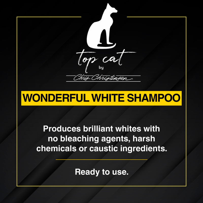 Chris Christensen Top Cat Wonderful White Shampoo