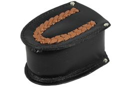 Chris Christensen Oval Leather Brush Protectors