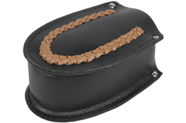 Chris Christensen Oval Leather Brush Protectors