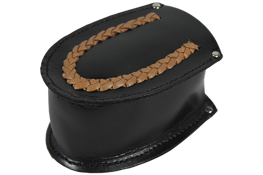 Chris Christensen Oval Leather Brush Protectors