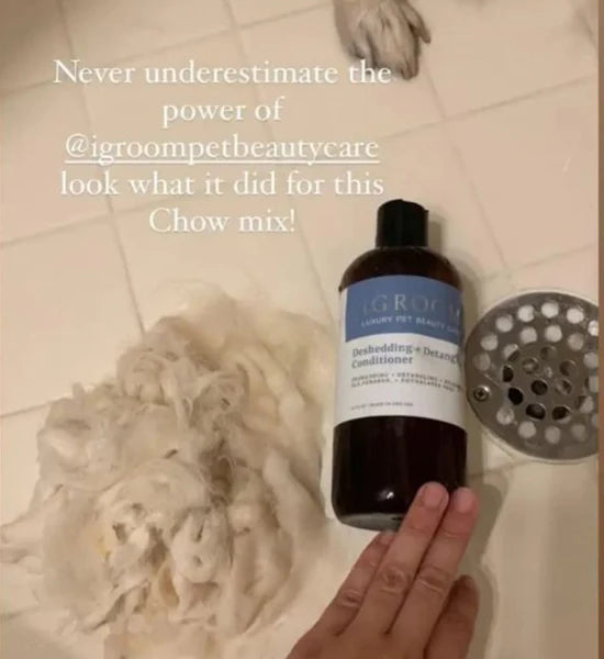 IGroom Deshedding + Detangling Conditioner
