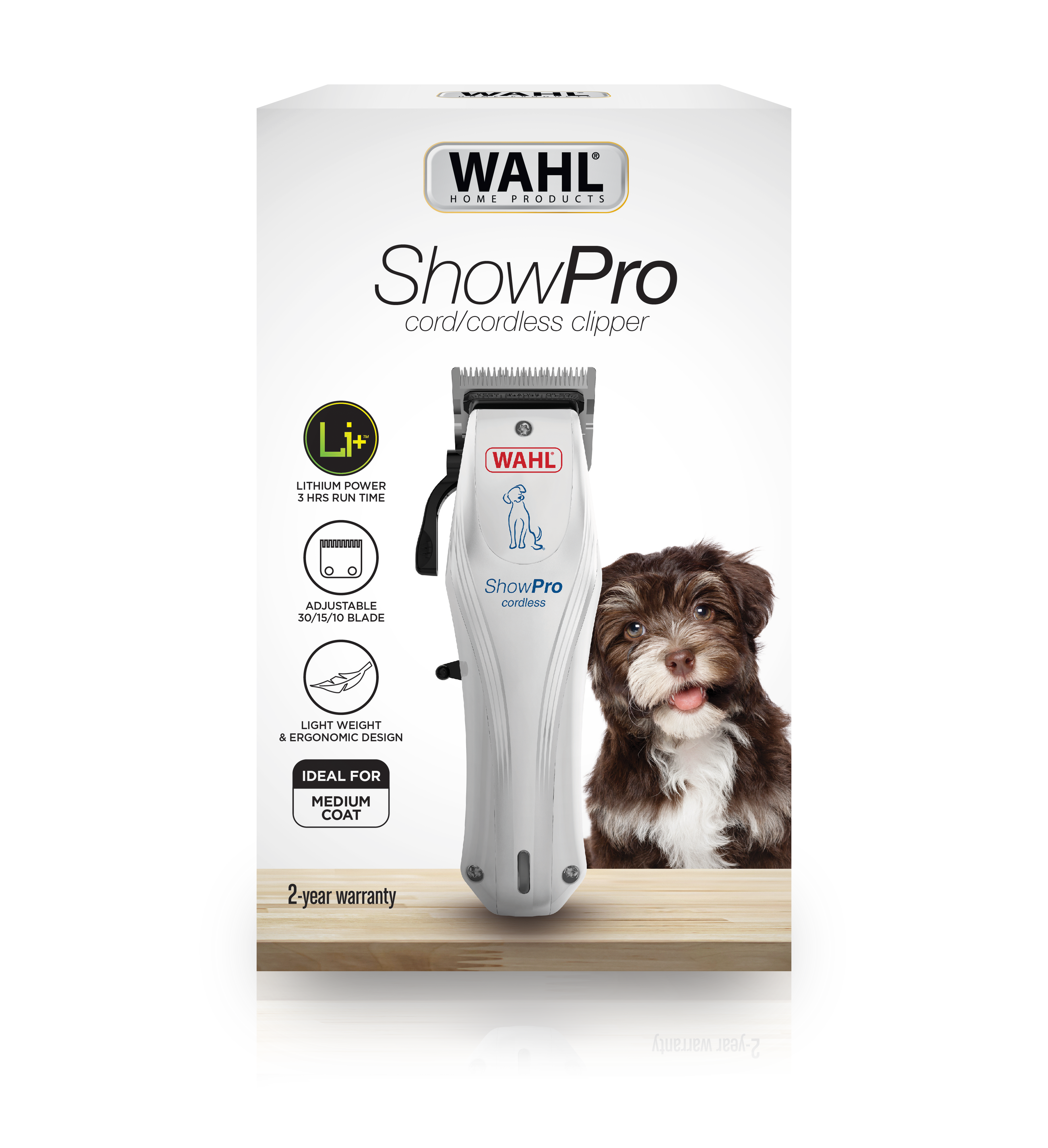 Wahl Cordless Lithium ShowPro Pet Clipper