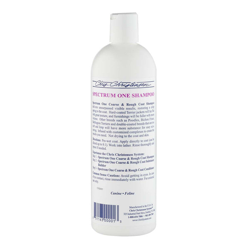 Chris Christensen Spectrum One - Coarse & Rough Coat Shampoo