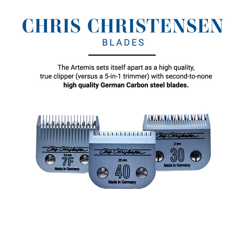 Chris Christensen High Carbon Steel Clipper Blades