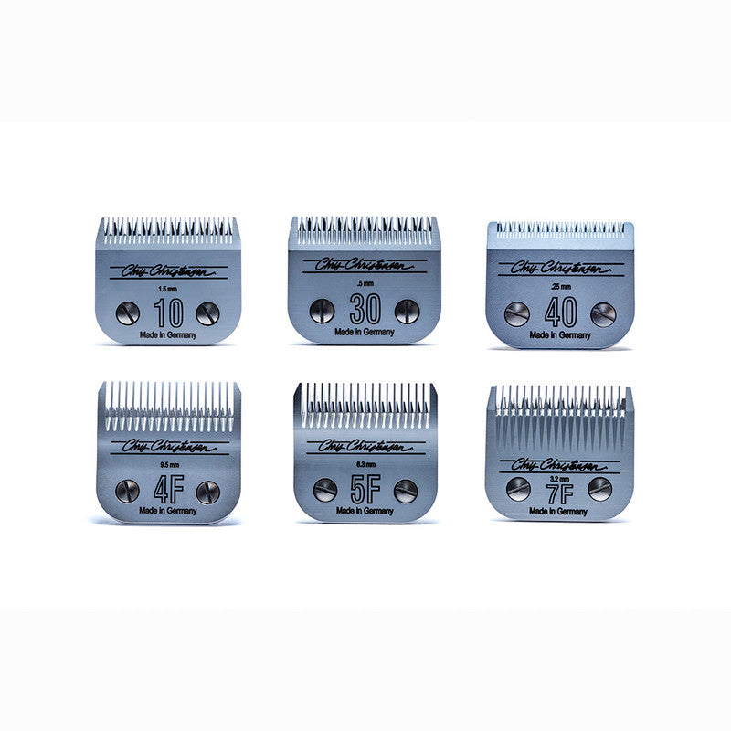 Chris Christensen High Carbon Steel Clipper Blades