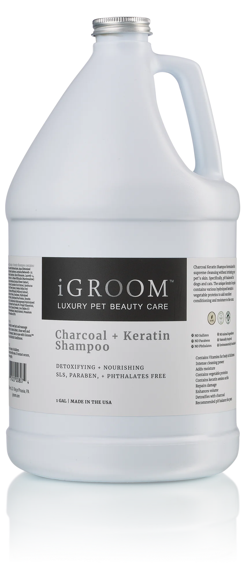 IGroom Charcoal + Keratin Shampoo